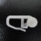 100pc Black Curtain Hooks for Track and Rail Runner 5