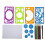 09030 - SET ARTISTICO CON DESIGN A SPIRALE E 6 PENNARELLI COLORATI 2