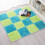 Twfbrm6Pcs12"x12" Παζλ Αφρός Δαπέδου, Μαλακά Πλακάκια με Ενδιάμεσο Κλείδωμα με Επένδυση, 4
