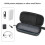 Sac de rangement cylindrique pour enceinte connectée jixopn, compatible Bluetooth. 6