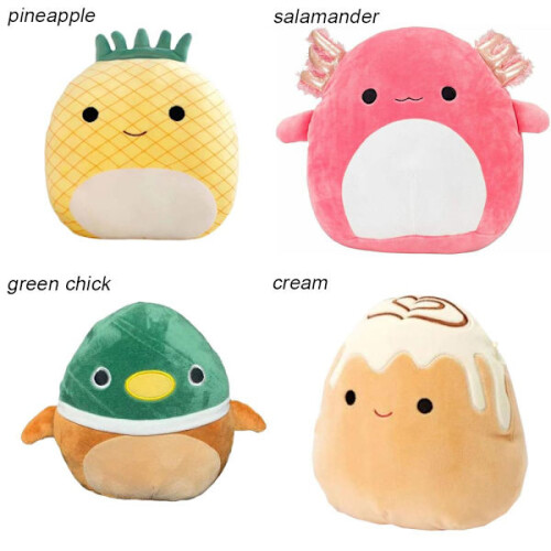 Λούτρινο παιχνίδι με μαξιλάρι Squishmallow 20cm GREEN CHICK GREEN CHICK Z 2