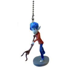 Figura de ação de Ian Lightfoot, filho de Onward, em PVC, com ventilador, luminária e corrente de puxar, 8,9 cm (3,5 polegadas), nova.