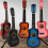 Ακουστική κιθάρα Icolorfuled Children6Strings, ξύλινη μαύρη, 12oz, 21" 3