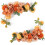 2 τεμάχια λουλούδια καλωσορίσματος, floral swags, φθινοπωρινά λουλούδια γάμου για 1