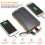 2024Super10000mAh Φορητός Φορτιστής USB Ηλιακή Τράπεζα Ενέργειας για Κινητό Τηλέφωνο 5