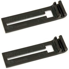 Lot de 2 ajusteurs de panier pour lave-vaisselle Whirlpool, KitchenAid et Kenmore (W10195839) - Remplace WPW10195839PS11750092