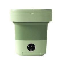 Machine à laver Fnyoxu Mini pliable à seau, idéale pour les voyages. Laveuse de vêtements de voyage.