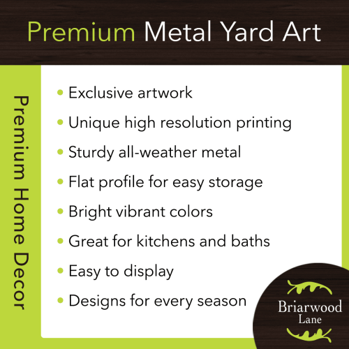 Briarwood Lane Happy Fall Pickup Metall-Gartendeko 2