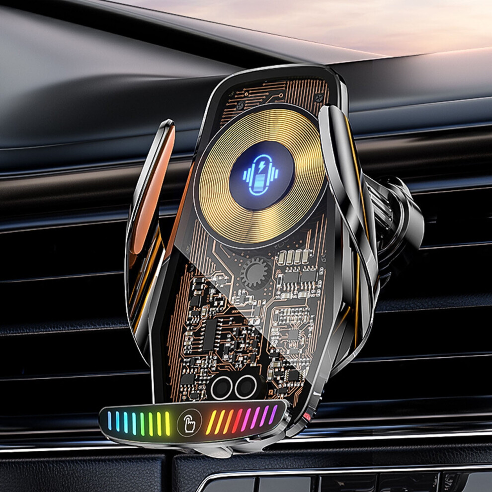 Magnetic Wireless Charger Car Phone Holder With Intelligent Support & Sensing, Compatible With M9s Light 9164030212923