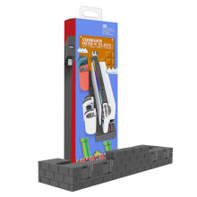 Switch Controller-opladerdock kompatibel med Nintendo Switch og OLED, 6 Controller-opladere, 8 spillekortpladser