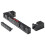 Switch Controller-opladerdock kompatibel med Nintendo Switch og OLED, 6 Controller-opladere, 8 spillekortpladser 2
