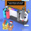 Switch Controller-opladerdock kompatibel med Nintendo Switch og OLED, 6 Controller-opladere, 8 spillekortpladser 5