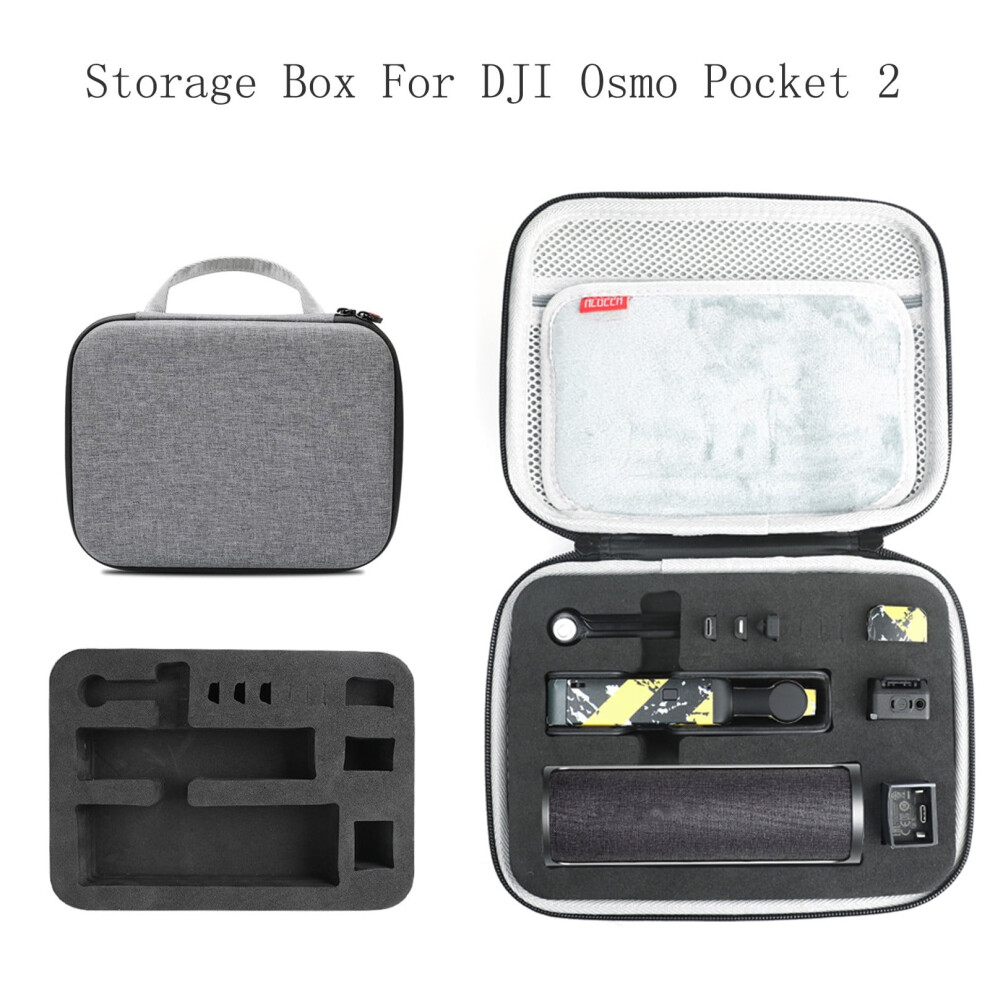 Kiplyki Wholesale Protective Portable Carrying Shockproof Zipper For Dji Osmo Pocket 2 9164030213739