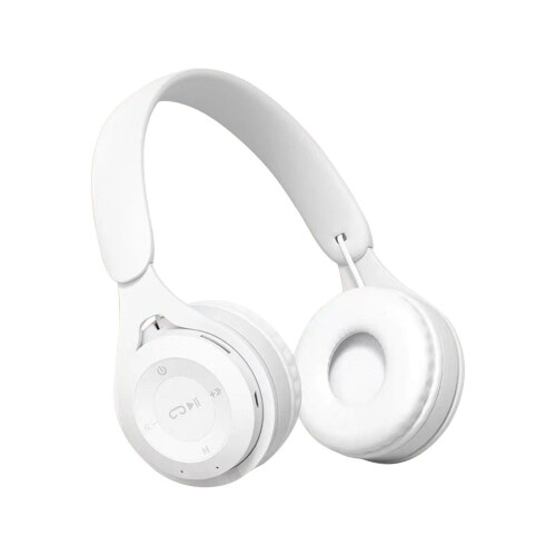 Νέα ακουστικά Bluetooth Gnobogi για το κεφάλι, πτυσσόμενο σχέδιο Macaron για χρήση στο σπίτι 1
