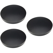 Obsidian Round Mirror Plate Circle Decor for Office Mirrors Black Lens Ring Gothic
