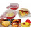 2 Set Easy Eggwich Microwave egg cooker Fast Muffin egg sandwich Breakfast Pan 1