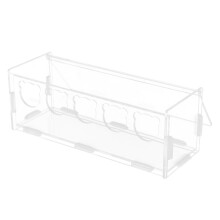 Chicken Grains Case Transparent Hamster Feeding Box Acrylic Feeding Bowl