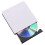 jixopn USB3.0 Οπτικός Δίσκος Δωρεάν Μονάδα Εγγραφής DVD για Φορητό Υπολογιστή Mac (Λευκό) 7