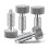 , Tools Handle for M6 Retractable Spring Locking Pins Plunger Latch for Rolling Toolbox 4pcs 1