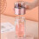 Γυάλινο μπουκάλι Infusifie Tea Infuser 350ml, φορητό διπλό φλιτζάνι τσαγιού με διαχωρισμό 5