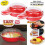 2 Set Easy Eggwich Microwave egg cooker Fast Muffin egg sandwich Breakfast Pan 6