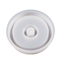 DAMIFU Siliconen mallen Gietvormen Ronde Siliconen Kaarsenhouder DIY Woondecoratie S
