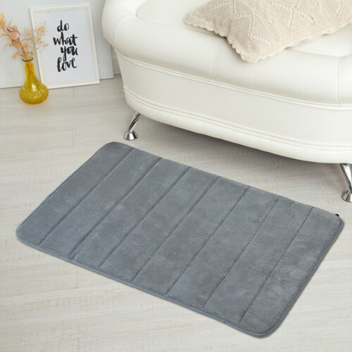 Χαλί μπάνιου Adzgya Clearance Carpet Memory Foam, μαλακά αντιολισθητικά χαλιά μπάνιου συμβατά με 2