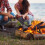 JTWEEN Fire Pit Poker 40 ιντσών από χάλυβα βαρέως τύπου, συμβατό με τζάκι, σόμπα κάμπινγκ, 4