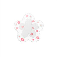 Feiona Flowers Tassenuntersetzer, strapazierfähig, rutschfest, Sakura Kaffeetassenuntersetzer, PVC-Untersetzer, Teetassenuntersetzer,