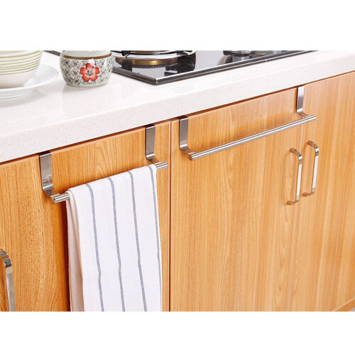 Μοντέρνα Ράφι Πετσετών Πάνω από το Ντουλάπι, από Ανθεκτικό Ατσάλι, Πλάτος 9,75", 1