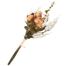 Kunstboeket met herfstbloemen als tafeldecoratie, nepbloemen voor herfstdecoratie