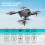 Zeceouar Drone με κάμερα FPV, κινητήρα χωρίς ψήκτρες, τετρακόπτερο 2.4G RC, διατήρηση ύψους, 7