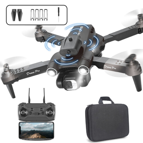 Jacenvly WiFi FPV Drone με κάμερα HD 1080P, διατήρηση υψομέτρου, πτυσσόμενο τηλεκατευθυνόμενο 1