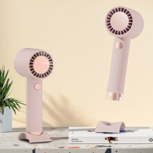 Mini Handheld Fan, Portable USB Rechargeable Silent Fan for Outdoors, Dorm, Office - Compatible with Student Life