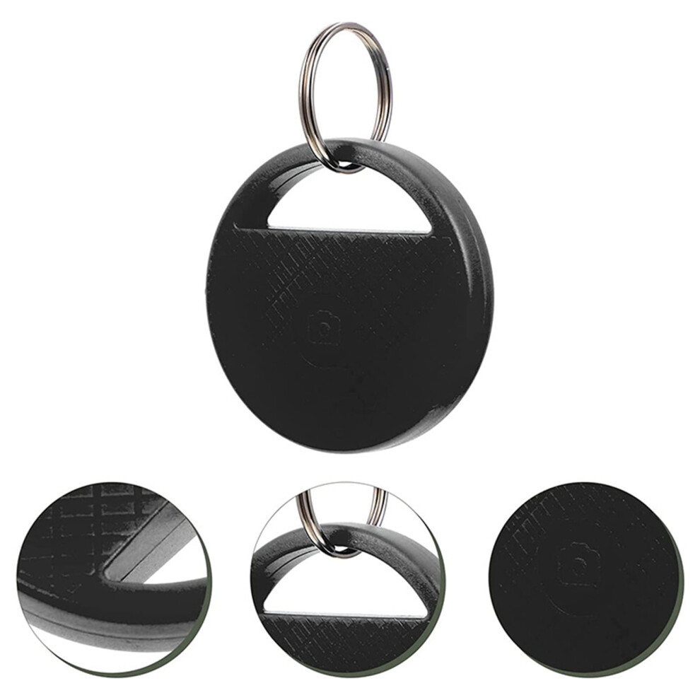 Susuchens Two Way Separation Alarm App Control Selfie Function Smart Tracker With Metal Ring Loud Sound Bluetooth-Compatible 5.0 Key Finder Black 9464372877614