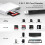 Lector de tarjetas de memoria SIISLL USB 3.0 tipo C para tarjetas SD/Micro SD 3