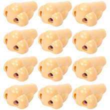 12Pcs Nose Pencil Sharpener Creative Pen Planer Office Stationery Christmas Gift