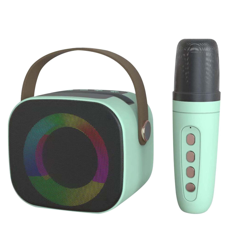 Gnobogi Portable Bluetooth Speaker With Double Subwoofer, Bluetooth 5.0, Fm Radio, Small Stereo Sound For Home & Party 9464372878802