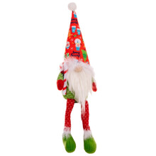 Prettyui kerstkabouterdecoratie, kerstmanornament, Zweedse Tomte Nisse pluche pop, rood