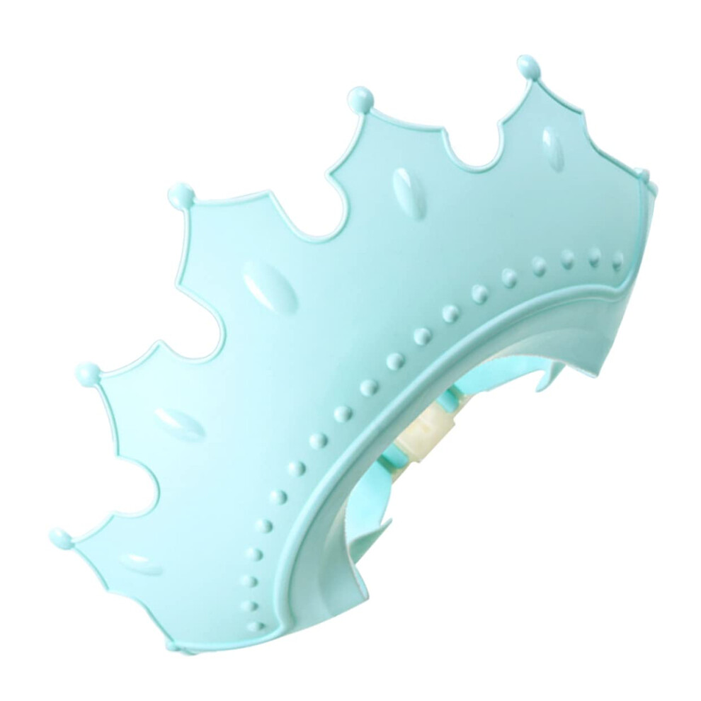 Adjustable Shampoo Cap For Kids With Eye And Ear Protection, Bath Visor For Toddlers Green