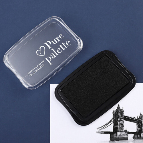 Solid Color Large Size Ink Pad for Stamp DIY Crafts Scrapbooking Rubber Inkpads