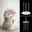 JANDEL Multi-layer Cake Pillars With Round Spacer Unique Kitchen DIY Handmade Baking Tool 4