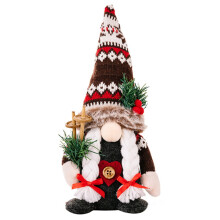 Svensk tomte, julplyschleksak, skandinavisk stilinredning, plyschtomtedocka, tomteprydnader, jultomtedekorationer, heminredning, presenter