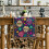 Caminho de mesa Smile Watercolor Craven Day of the Dead 13x48 polegadas 3