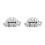 Crystal Rhinestone Button Flat Back Decoration DIY 15mm 50 Pcs Clear 6
