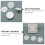 Eease 20PCS Child Proof Outlet Plug Covers Electrical Safety Caps 3