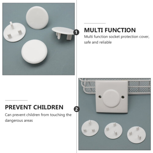 Eease 20PCS Child Proof Outlet Plug Covers Electrical Safety Caps 2