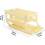 Egg Holder for Fridge, 3Tier Automatic Rolling Egg Rack with SpaceSaving Durable Design 4
