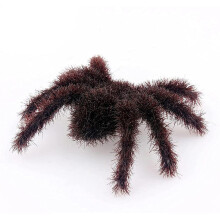Creepy Crawler Multi-Pack for Home Hotel Restaurant Cafe Photography, Halloween Decorative Spiders, Realistic Fuzzy Spiders, High-Quality Material,