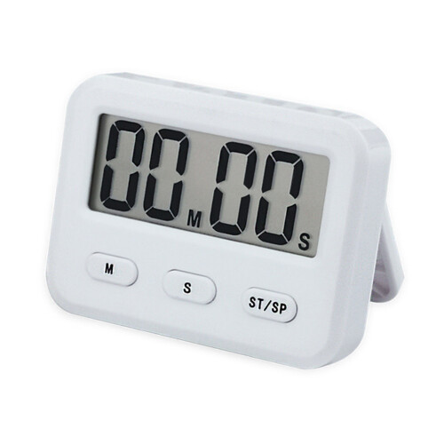 Pomodoro Technique Timer, Magnetic Stand Hook Timer With Adjustable Volume, Large Display For Clear Visibility In Any Setting (1PCS)